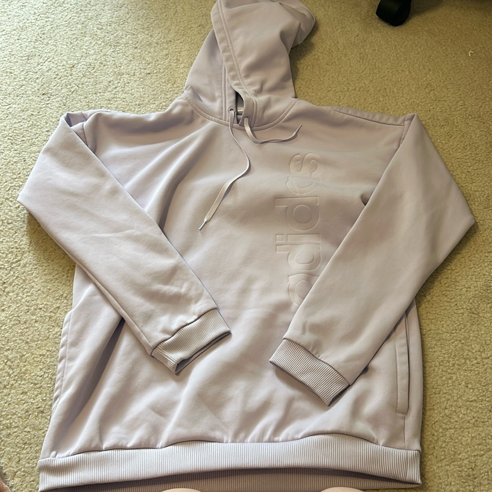 Adidas purple sweatshirt